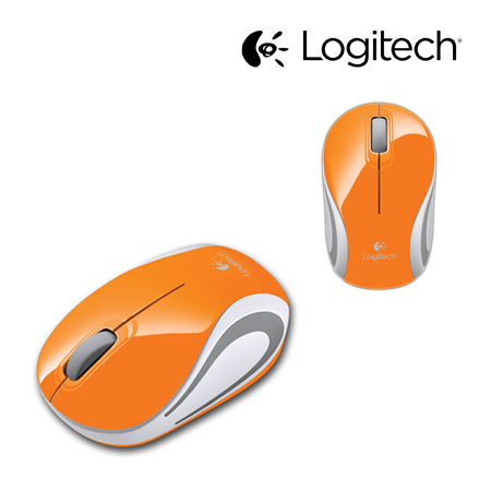 Logitech Wireless Mini Mouse M187 (orange)